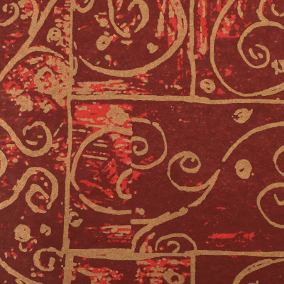 Luxury packaging - Burgundy swirls